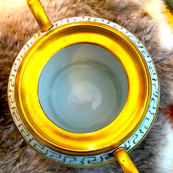 EUC- Antique French & German Hand-Painted Tea Set Pieces - Picture 10 of 16